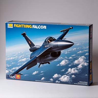 F-16 Fighting Falcon model kit box